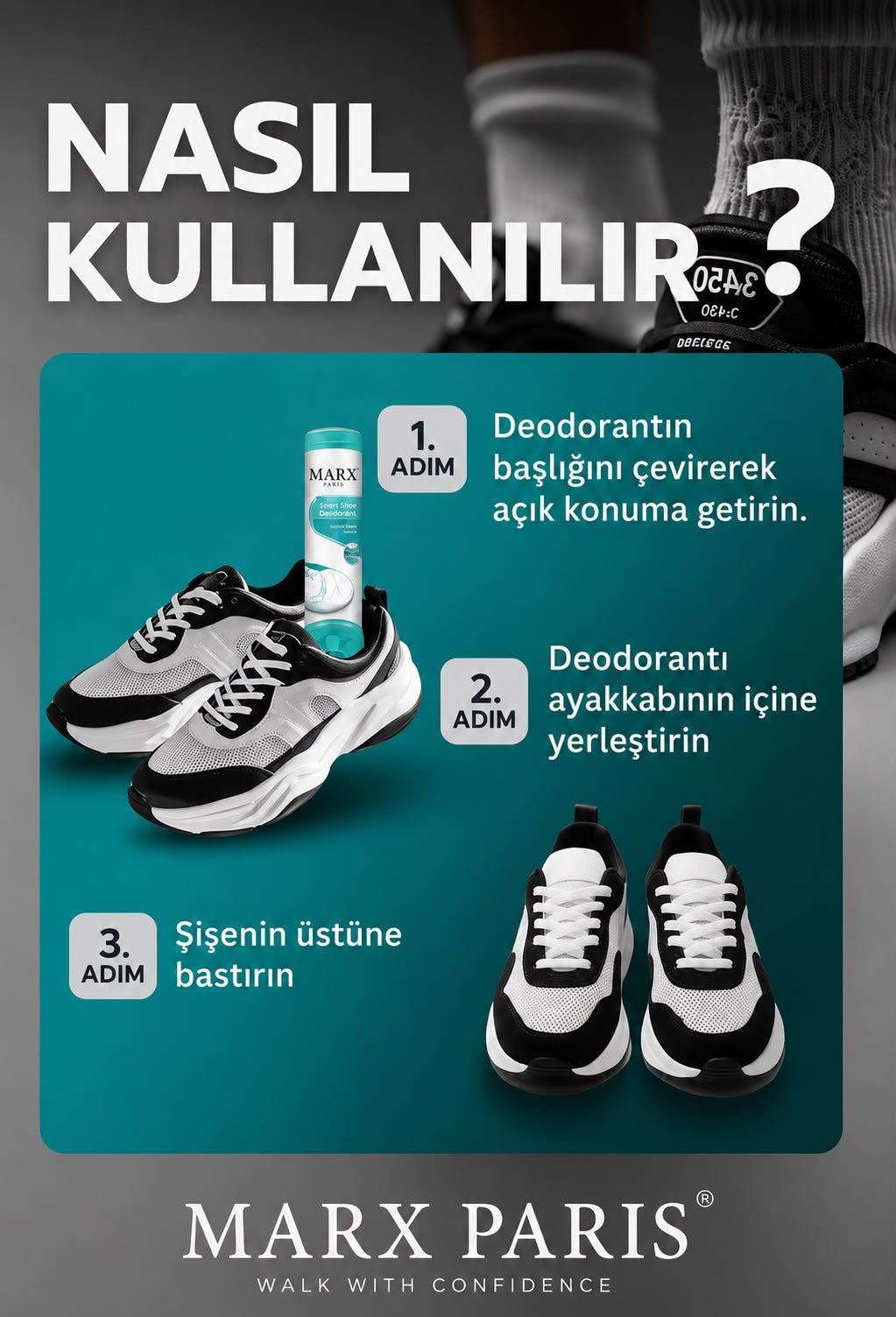 Ortopedik 4 cm Boy Uzatan Tabanlık.